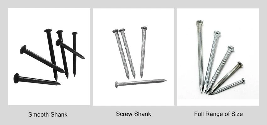2 inch concrete nails types